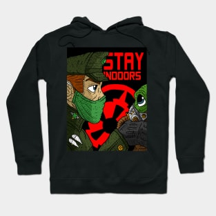 stay indoors, for the empire. stay at home and quarantine. Hoodie